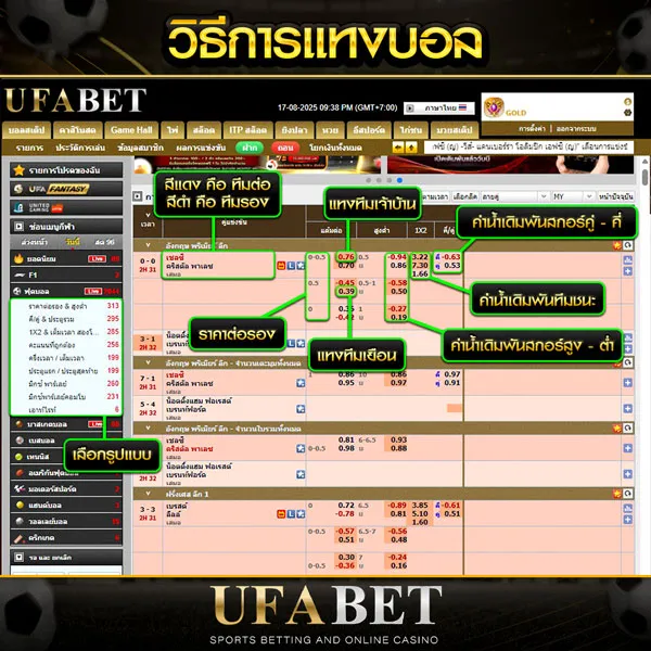 แทงบอลสูงต่ำ